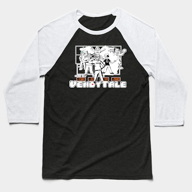 Vendy And Friends Vendytale Baseball T-Shirt by Vendus